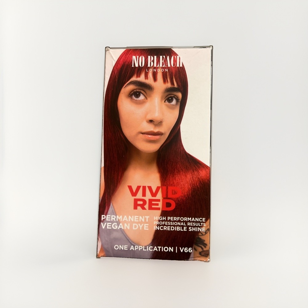 No Bleach London (Vivid Red) Permanent Vegan Dye V66